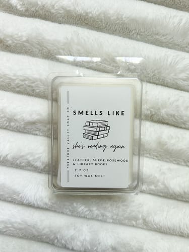 Customer photo review of Bookish Wax Melts