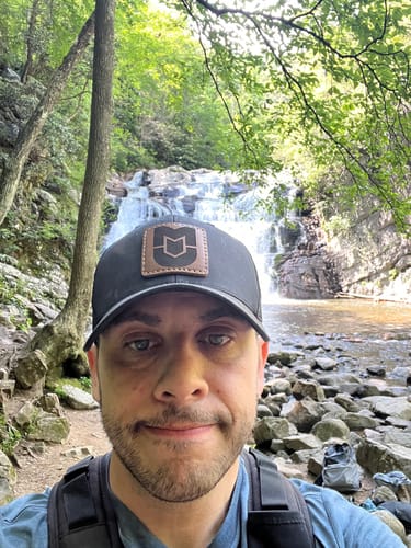 Customer photo review of Richardson 112 Custom Leather Patch Hat