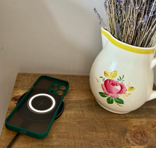 Customer photo review of Shockproof Matte Magsafe Apple iPhone Case