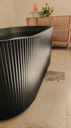 Customer photo review of Nordhaus Ice Bath - WIFI - Matte Black - Fluted