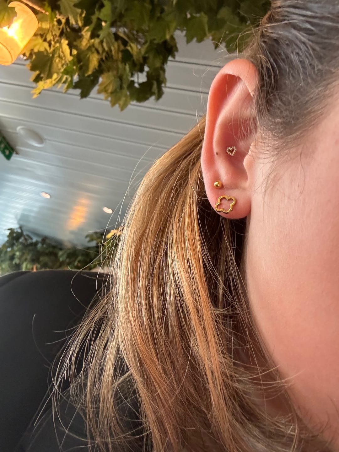 Customer photo review of Heart Piercing | Titan