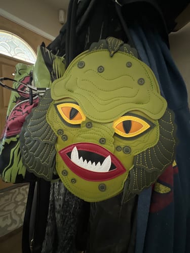 Customer photo review of FINAL SALE - Swamp Monster Crossbody Bag - Love Pain and Stitches X Vixen