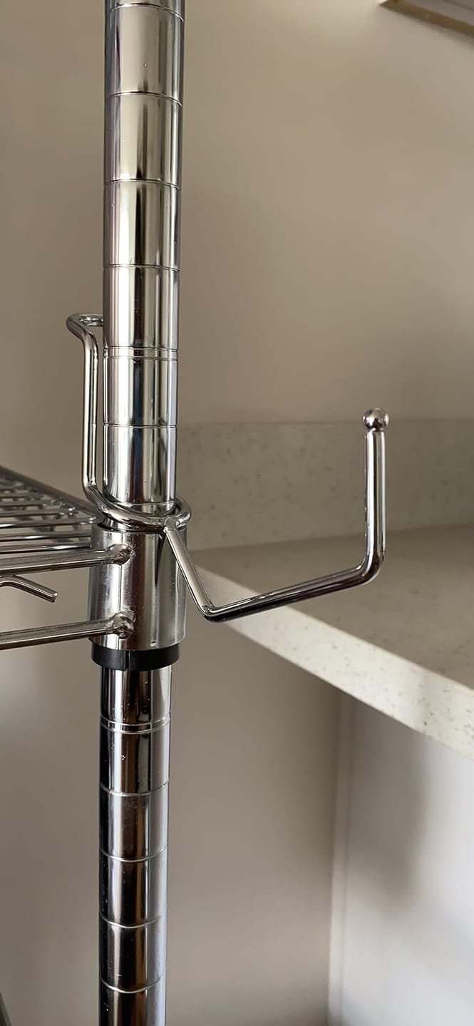 Customer photo review of Utility Hanger 5 Pack - Chrome
