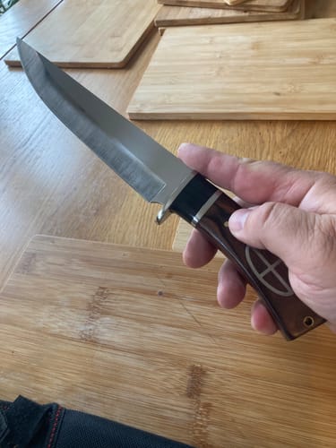 Customer photo review of Cross Hunting Knife