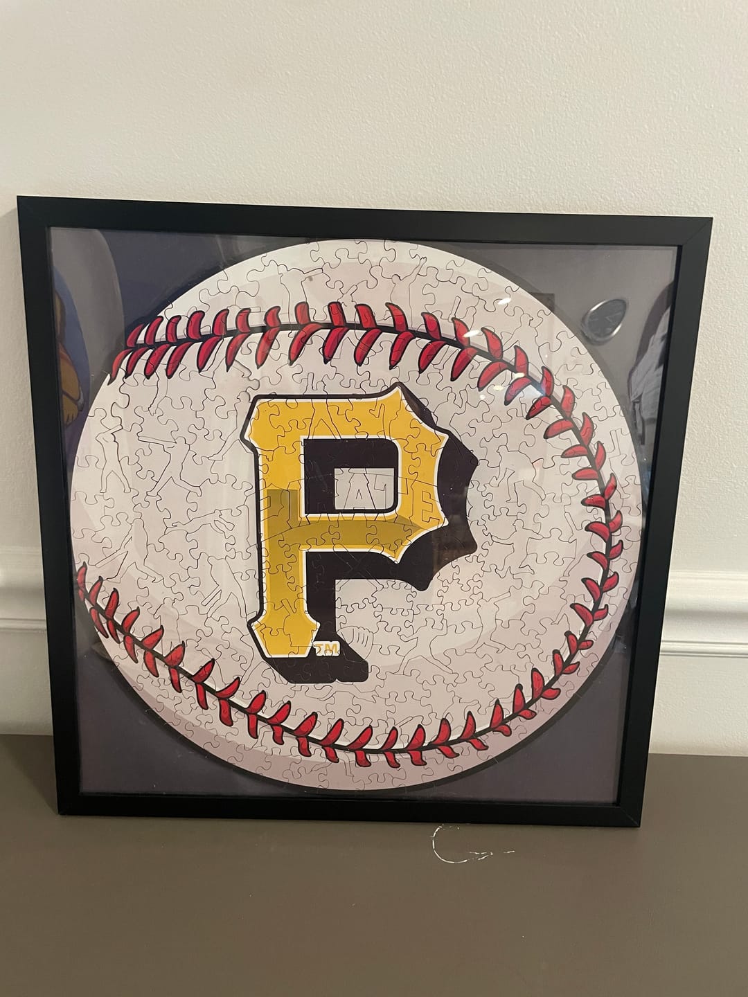 Customer photo review of Pittsburgh Pirates™ - Wooden Puzzle