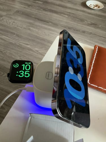 Customer photo review of MagTech Pro 3 in 1 MagSafe Charging Station