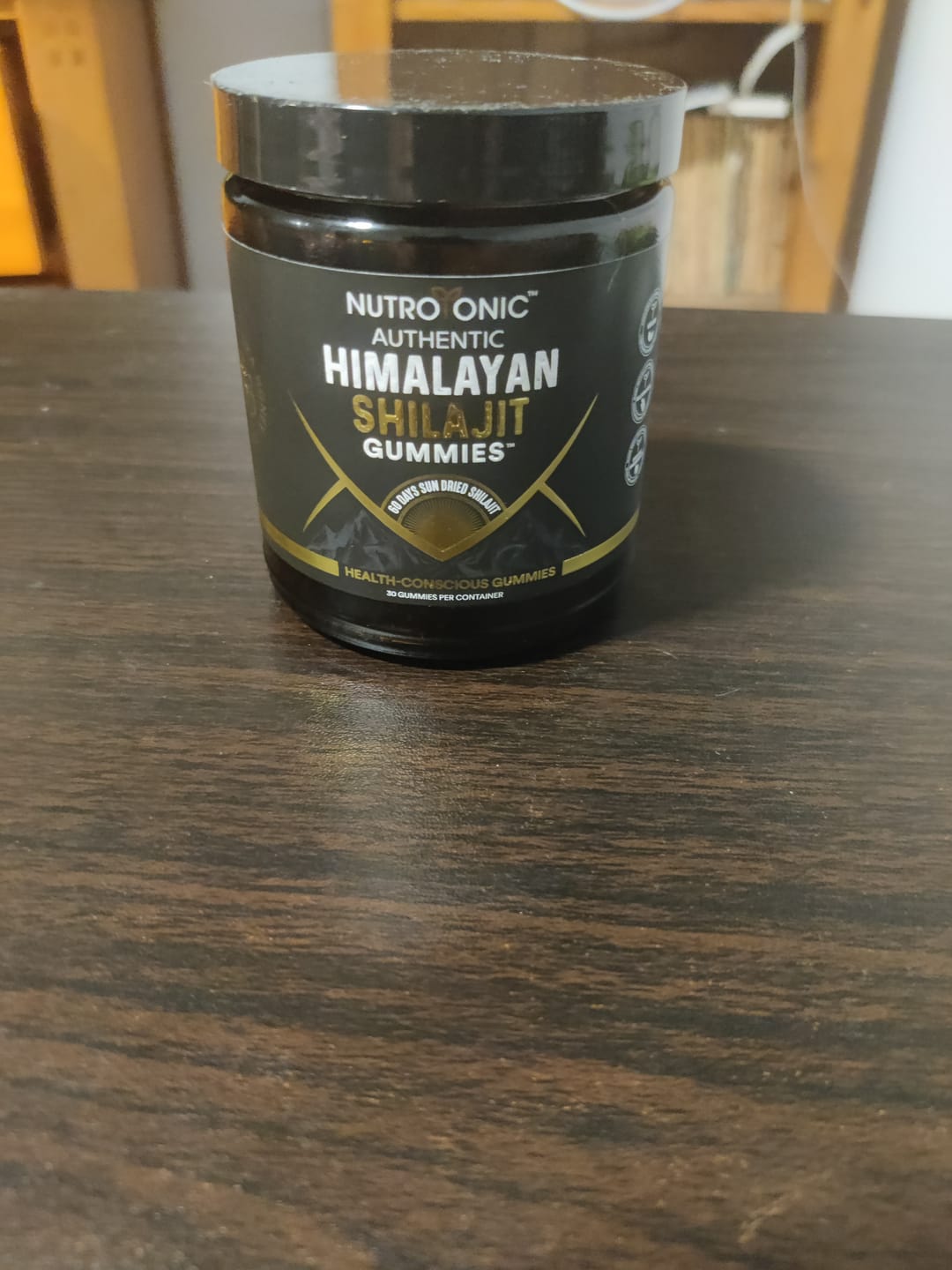 Customer photo review of Authentic Himalayan Shilajit® Gummies Sweetened with Organic Manuka Honey Flavored with Organic Blood Orange Oil & Organic Vanilla