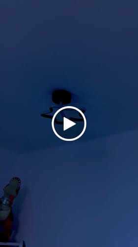 Customer video review of Aplica LED 36W Ministar BLACK Echivalent 150W