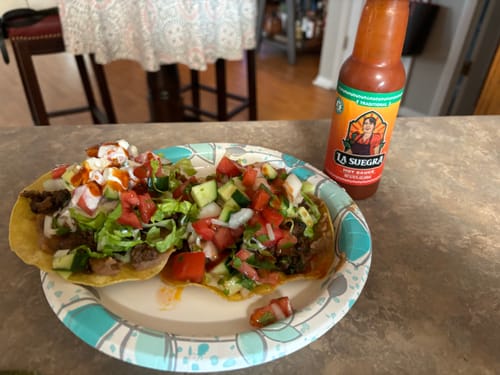 Customer photo review of Traditional Red Hot Sauce 2 Pack