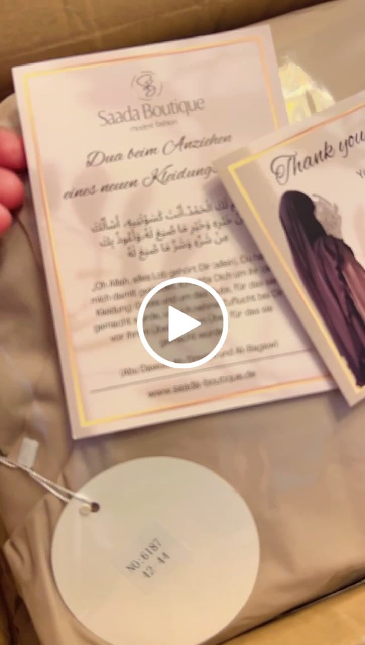 Customer video review of Burkini Zanzibar taupe