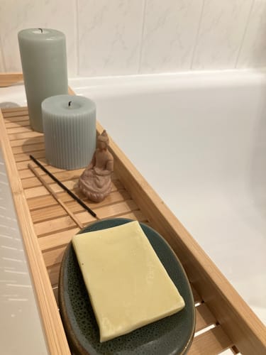 Customer photo review of Loona's Haarseife-Set mit Sisalsäckchen (Finde deine Haarseife)