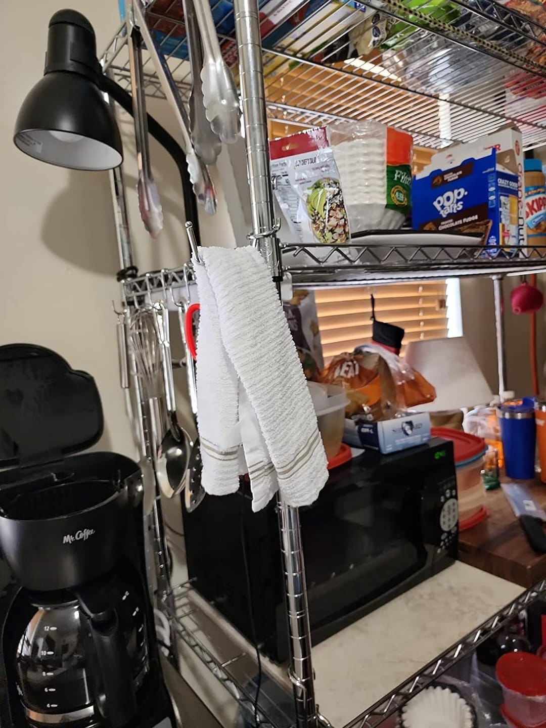 Customer photo review of Utility Hanger 5 Pack - Chrome