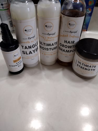 Customer photo review of Wash Day Kit