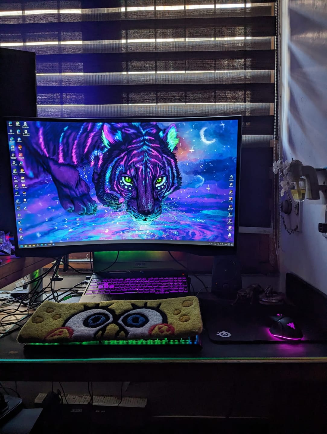Customer photo review of SpongeBob Rug | LetsRug.in