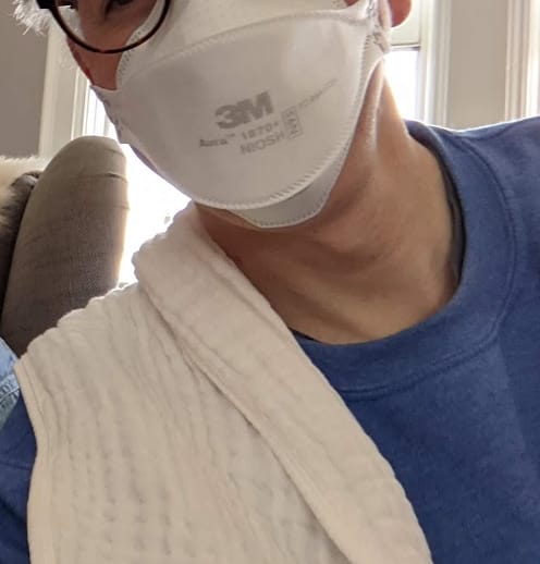 Customer photo review of 3M N95 Aura™ Respirator and Surgical Mask 1870+ Made in Canada (NIOSH)