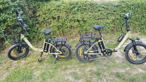 Customer photo review of Engwe L20 SE 250W 20" Foldable Electric Trekking Bike 15.6Ah Step-through E-bike [Pre-Order]