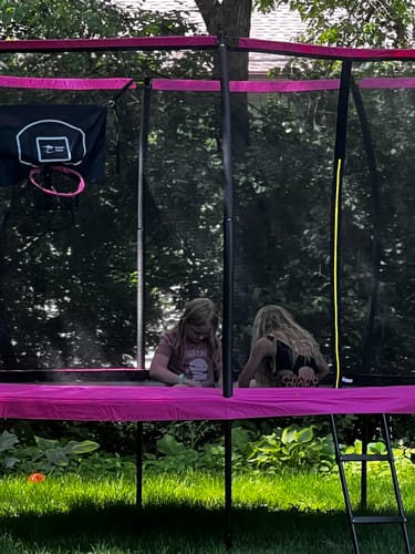 Customer photo review of Kangaroo Hoppers 10FT/12FT Weld-less Trampoline