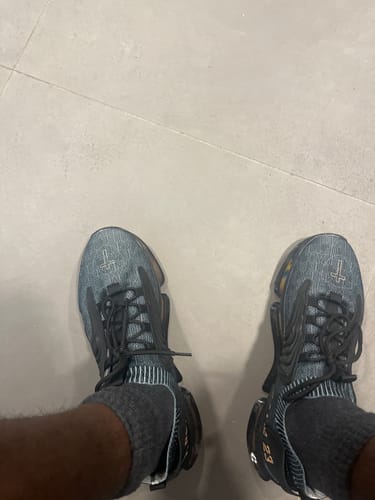 Customer photo review of Men's Black Psalm 23s - First Edition Christian Shoes