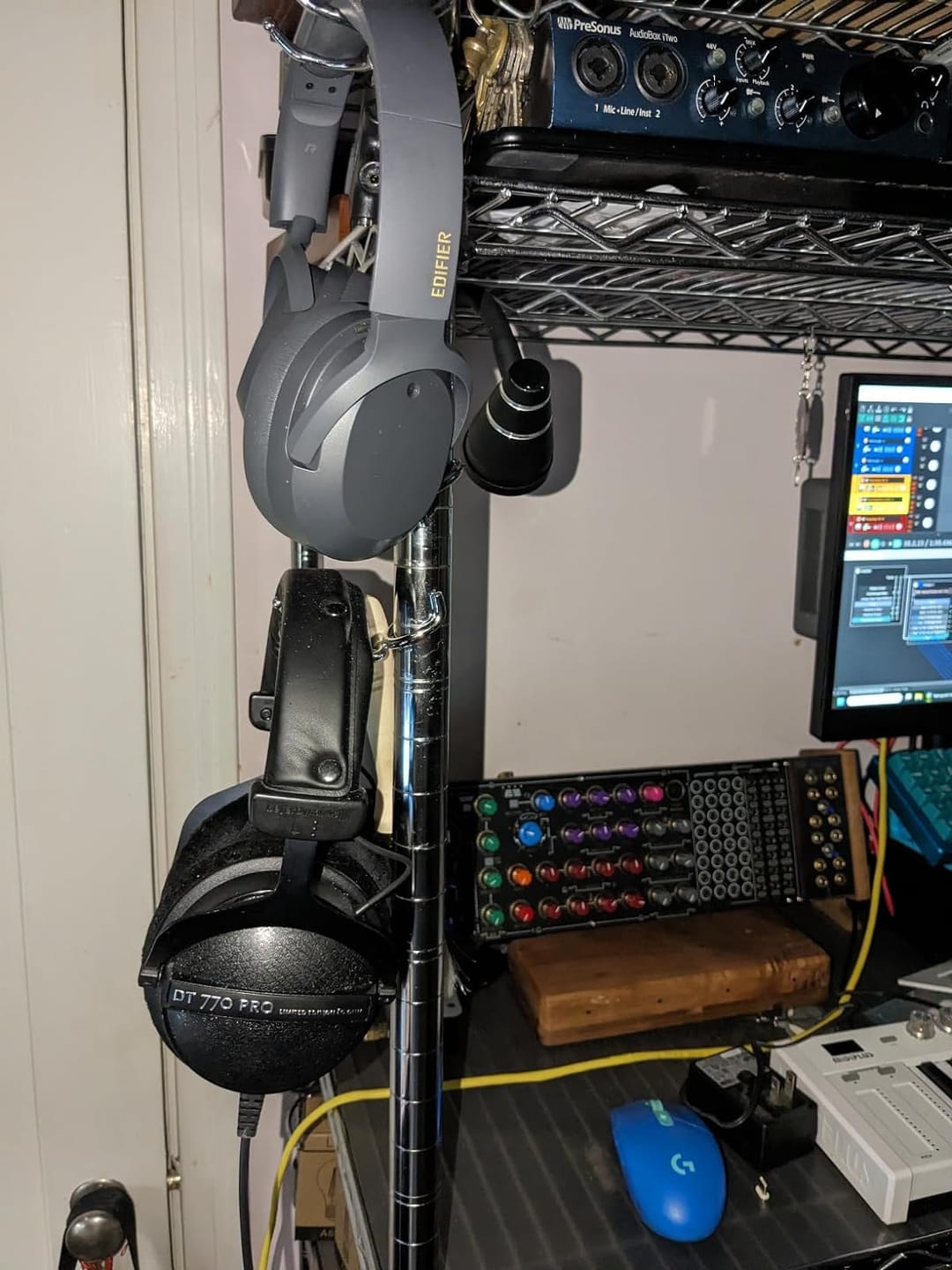 Customer photo review of Multi Use C-Hook 5 Pack - Chrome