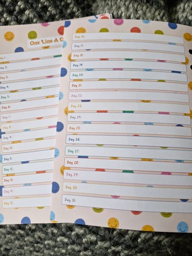 Customer photo review of One Positive A Day Insert