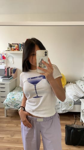 Customer photo review of 'Sweet or Sour' baby tee