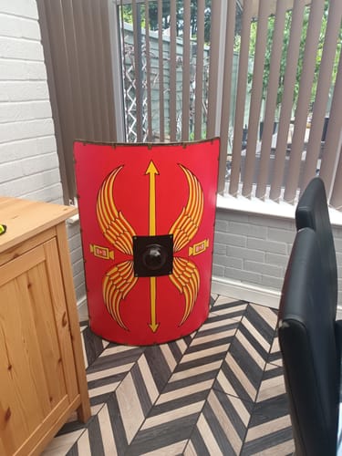 Customer photo review of Roman Scutum Shield