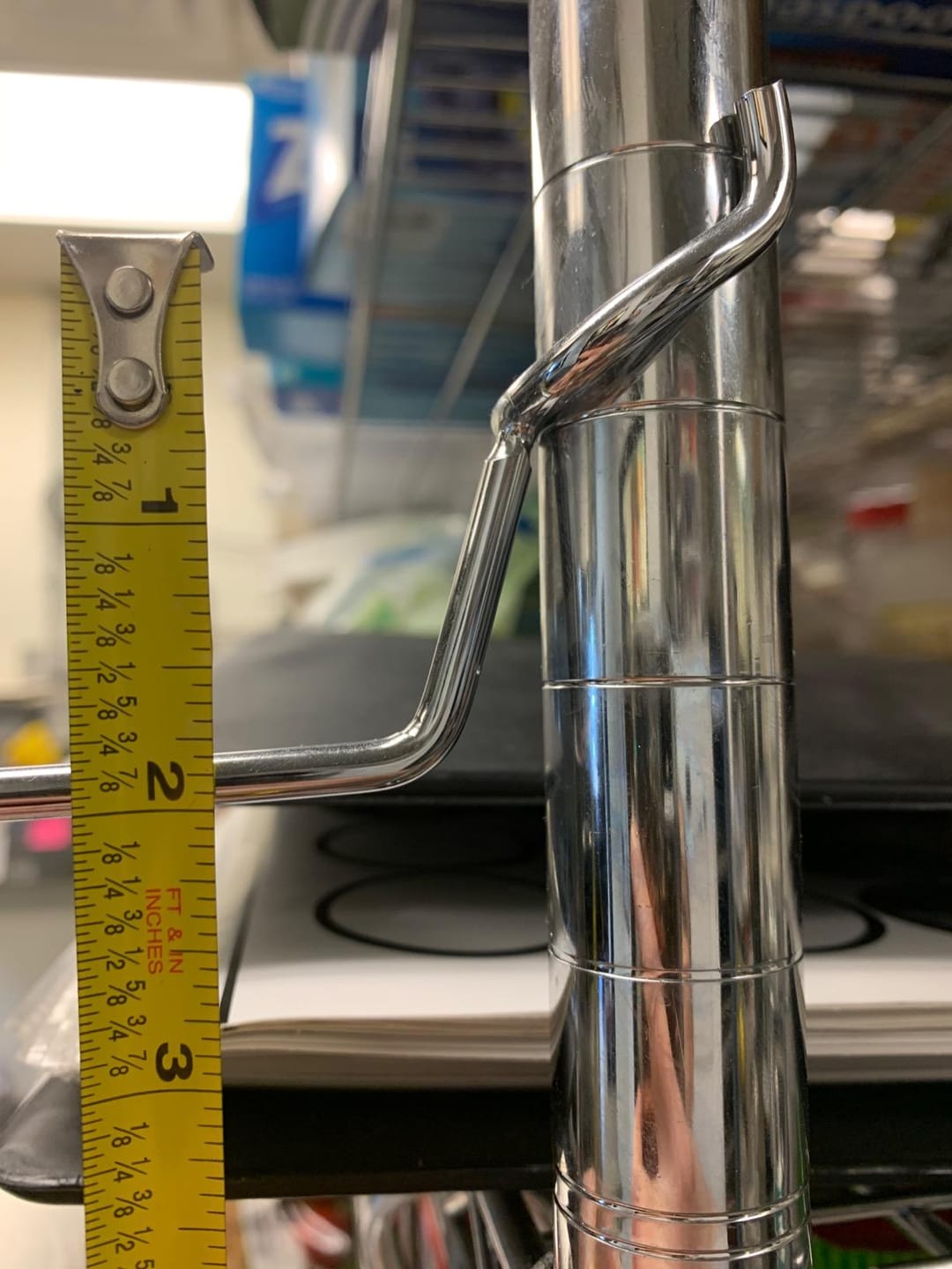 Customer photo review of Utility Hanger 5 Pack - Chrome
