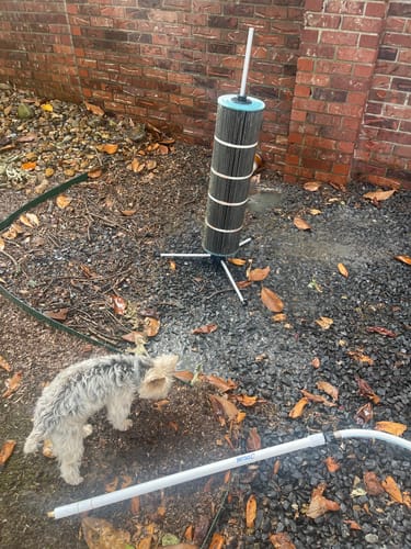 Customer photo review of Cyclone Pool Filter Cleaning System