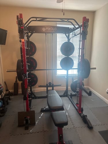 Customer photo review of M3 All-in-One Smith Machine Functional Trainer