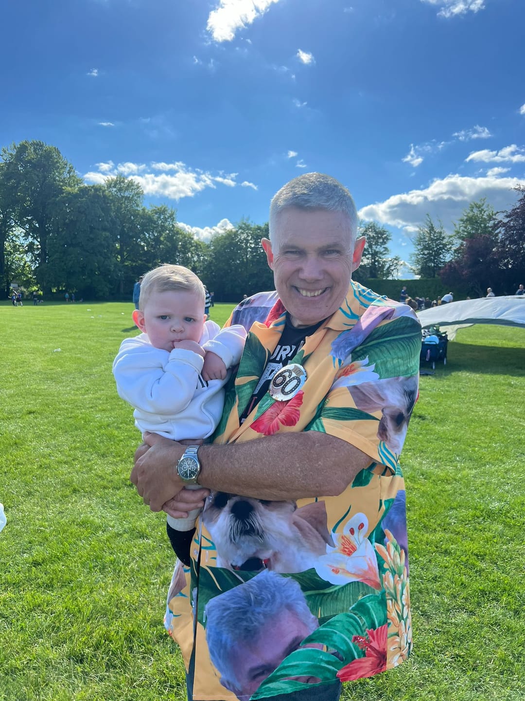 Customer photo review of Your photo - Personalised hawaiian shirt