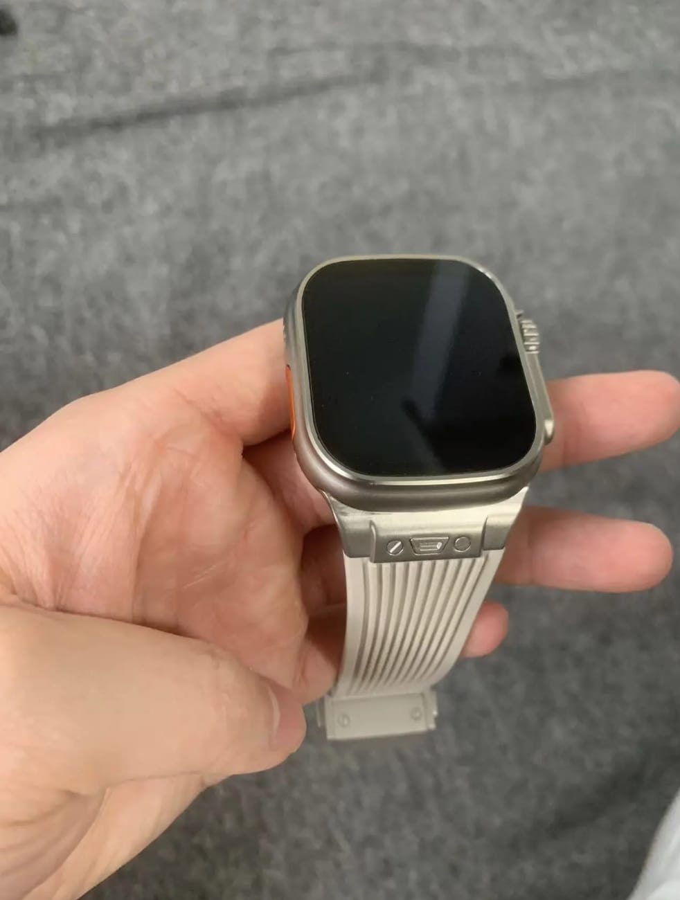 Customer photo review of Ultra Sport Silicone for Apple Watch
