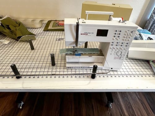 Customer photo review of Sew Steady Sewing Machine Extension Table