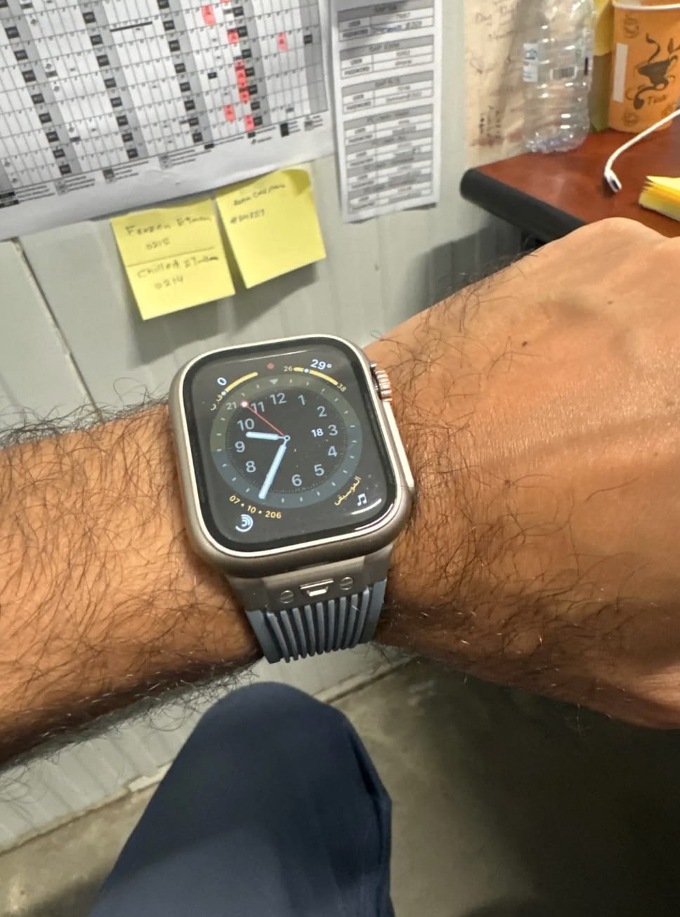 Customer photo review of Ultra Sport Silicone for Apple Watch