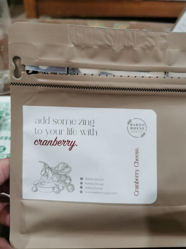 Customer photo review of Cranberry Cheese Butter Cookies