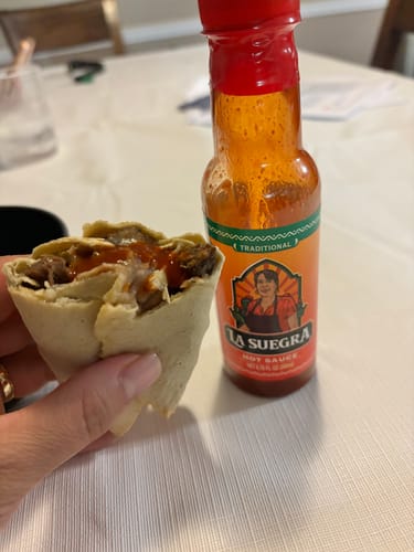 Customer photo review of Traditional Red Hot Sauce 2 Pack