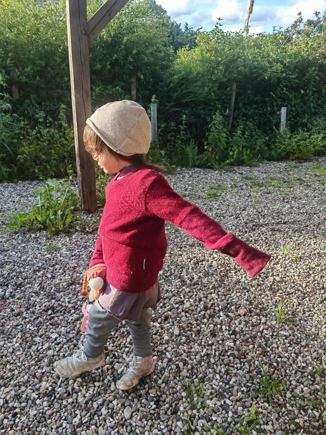 Customer photo review of Upcycling Beanie Kaschmirwolle