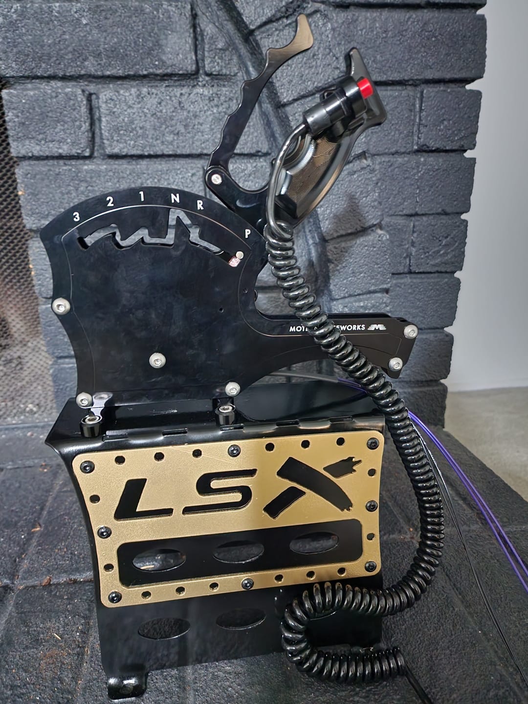 Customer photo review of TH400 3 Speed Push To Shift Reverse Pattern Operator Series Billet Shifter Rear Exit