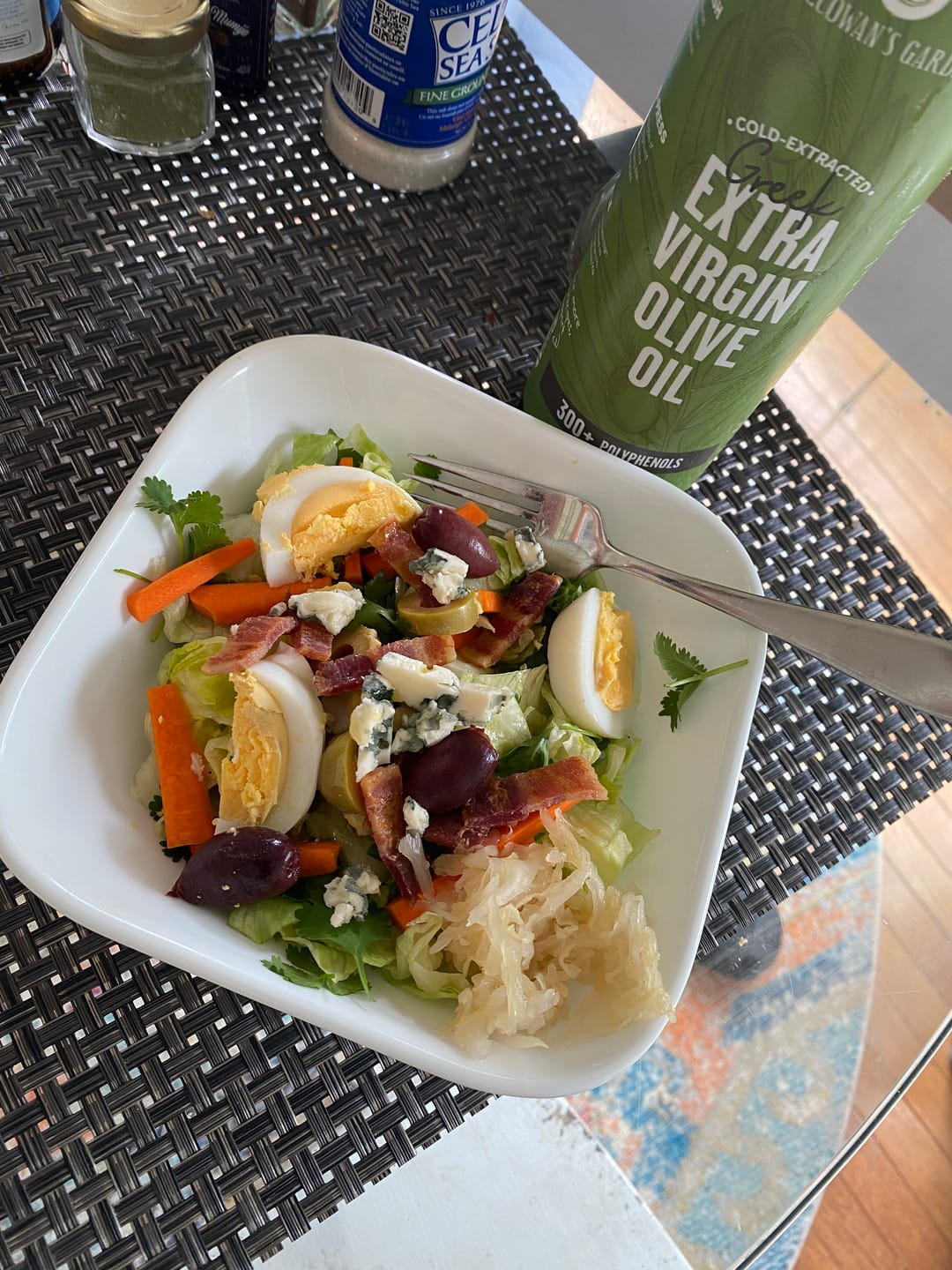 Customer photo review of 300 Polyphenol Organic Extra Virgin Olive Oil