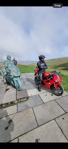 Customer photo review of Ruroc Atlas 1.0 / 2.0 / 3.0 / 4.0 Berserker Camera Mount