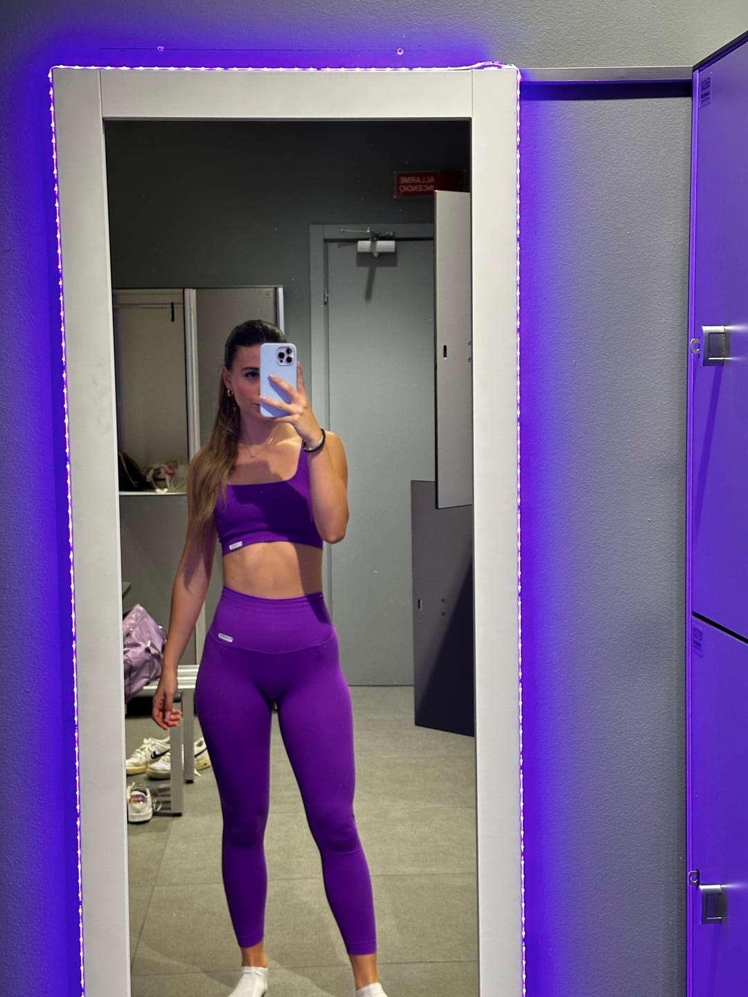 Customer photo review of Top Gym Fashion Violet
