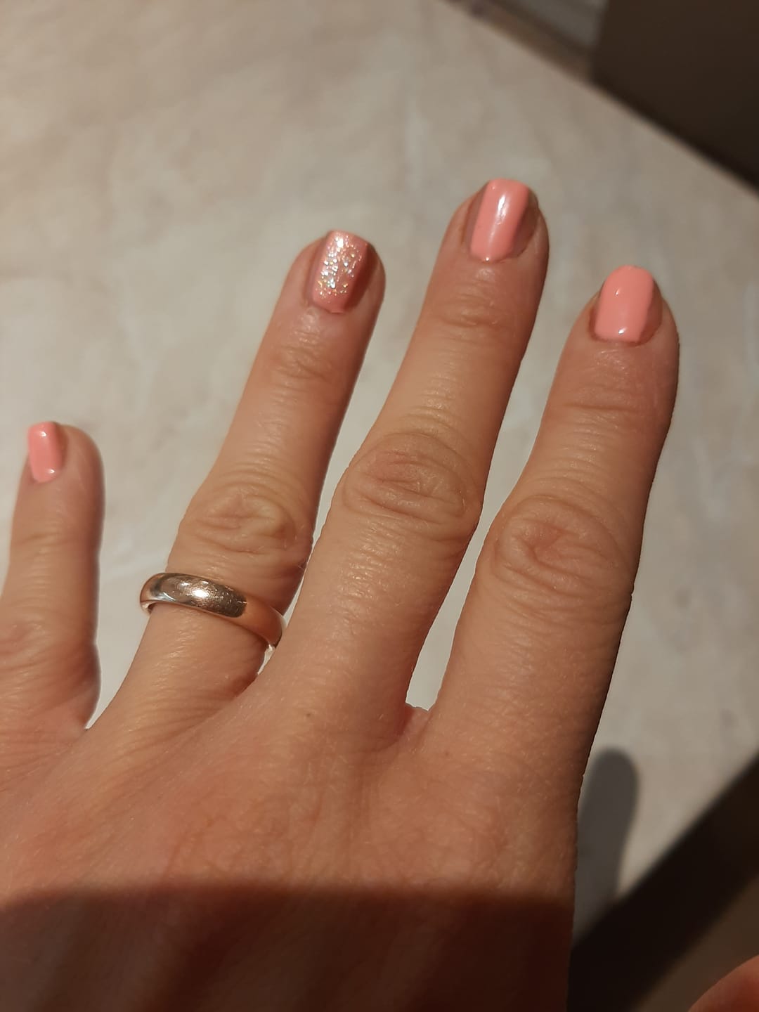 Customer photo review of Smalto Semipermanente LCI -  Rosa Pesca