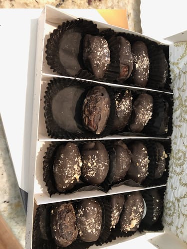 Customer photo review of Two Bite | Hazelnut Butter Chocolate Dates