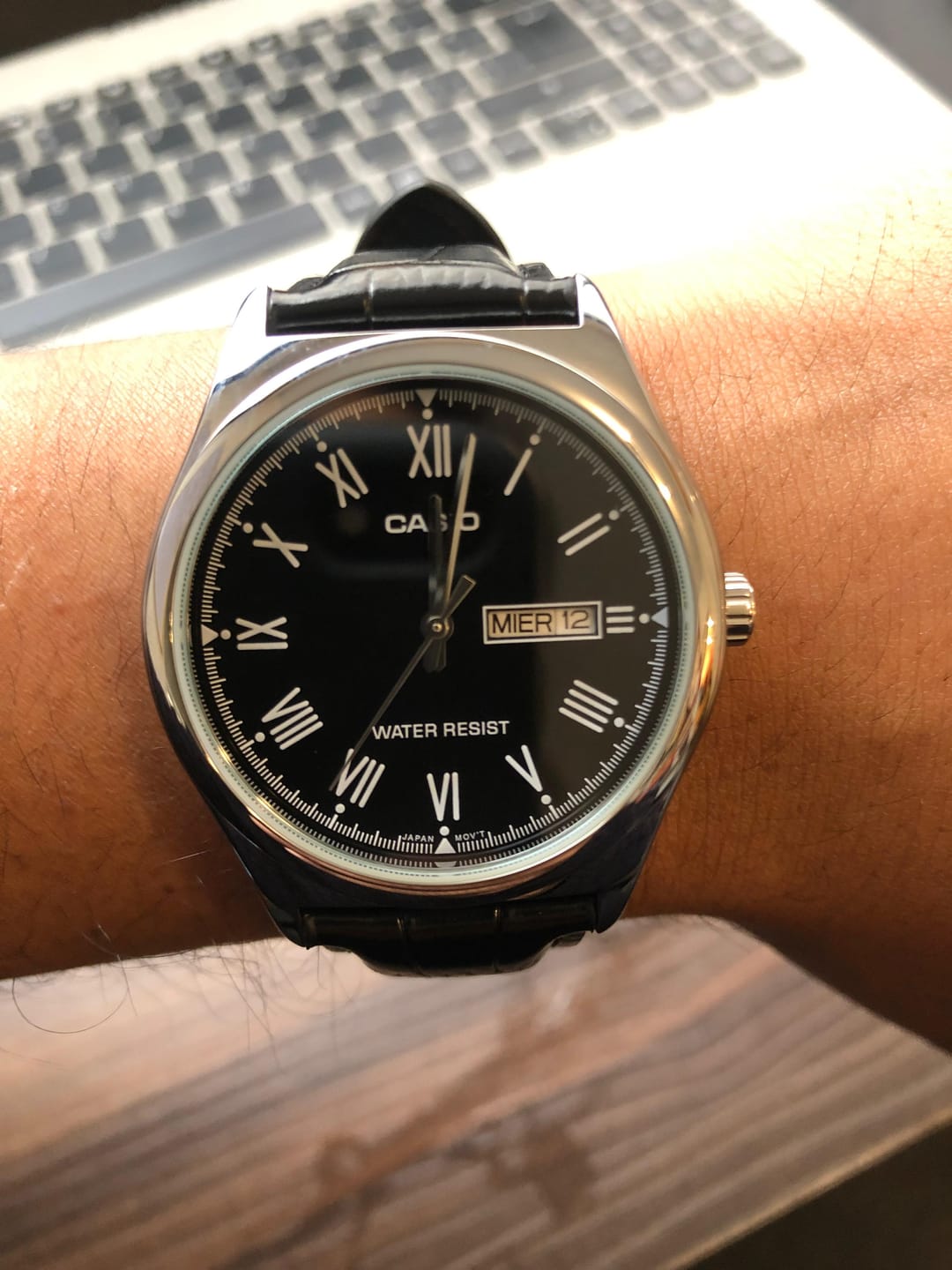 Customer photo review of Reloj Casio Análogo MTP-V006L-1B Negro
