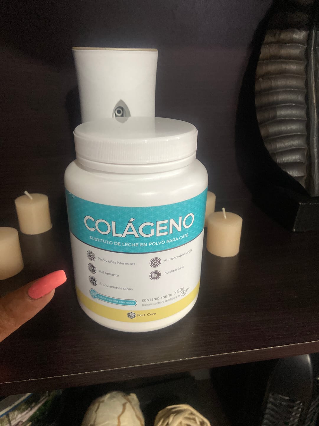Customer photo review of Colágeno Fort Core