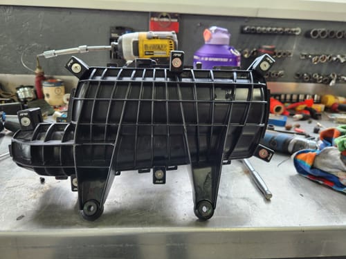 Customer photo review of Can-Am Turbo X3 Billet Plenum Clamps / Reinforcements