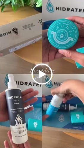 Customer video review of Hidratei Noite + SHRP + Shampoo de Brinde