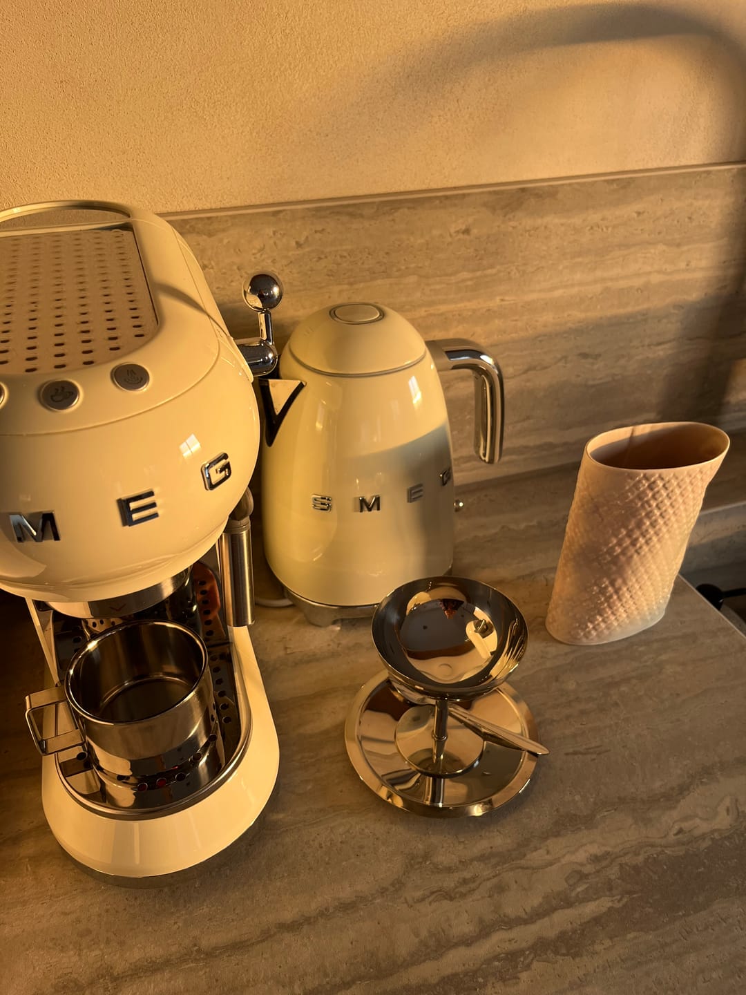 Customer photo review of Minimalism Stainless Steel Ice Cream Cup