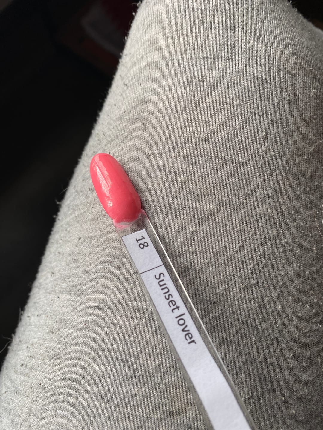 Customer photo review of Sunset Lover Dipping Powder