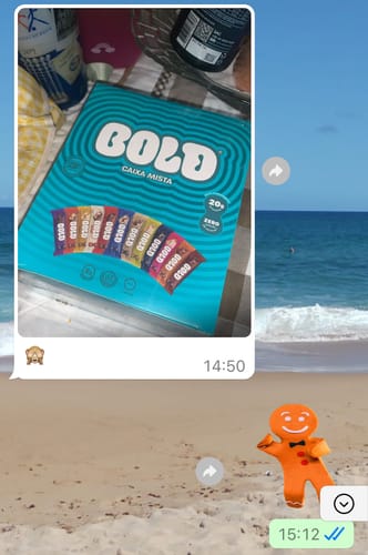 Customer photo review of BOLD CAIXA MISTA