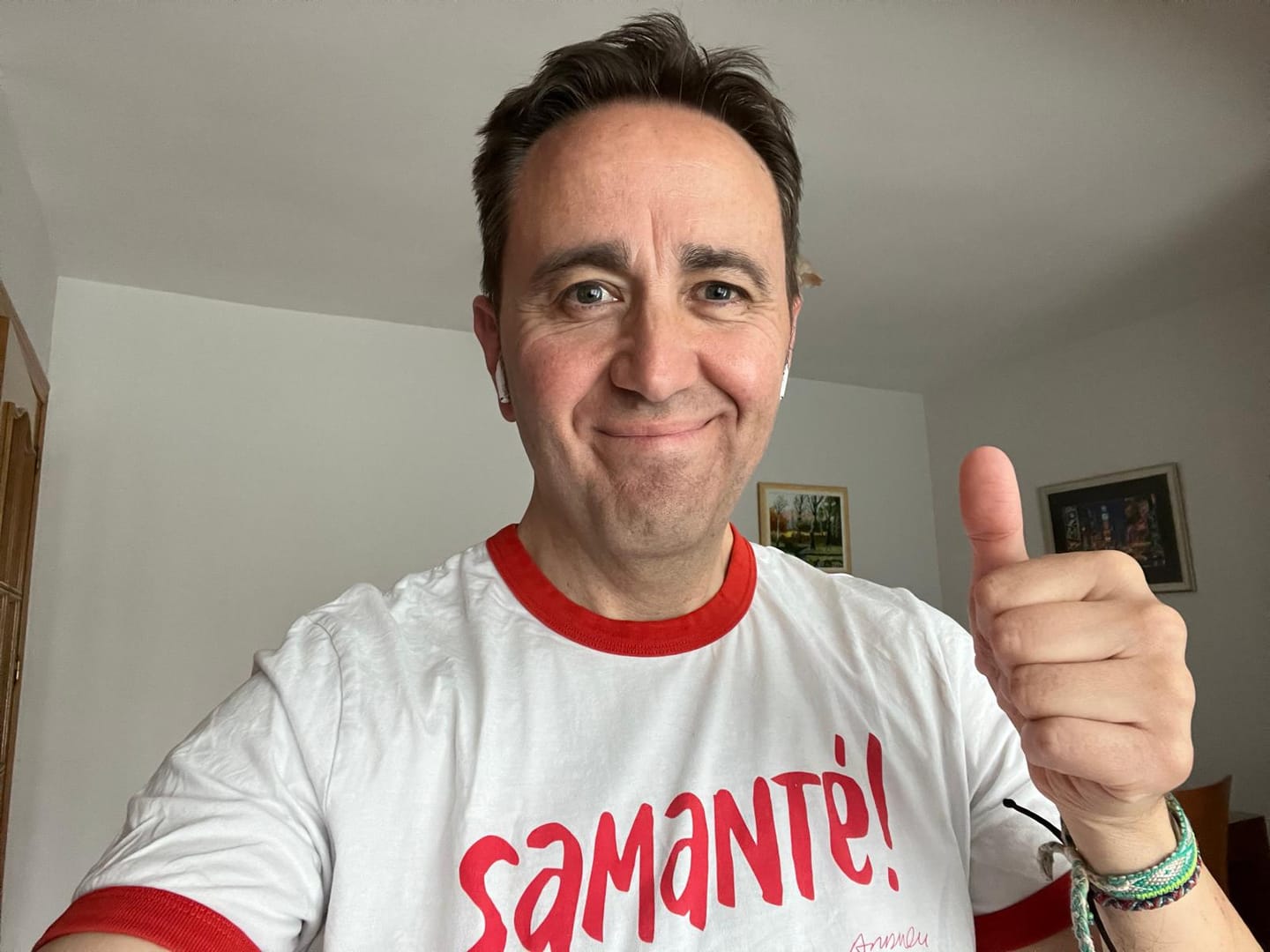 Customer photo review of Camiseta "Samanté!"